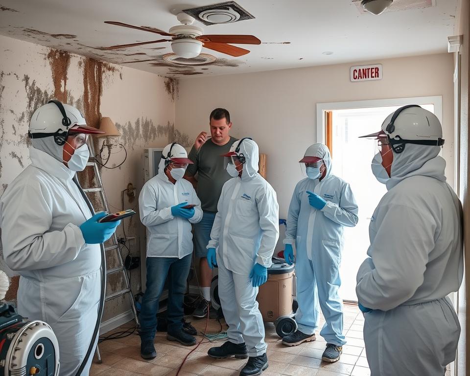 mold remediation and water restoration pros