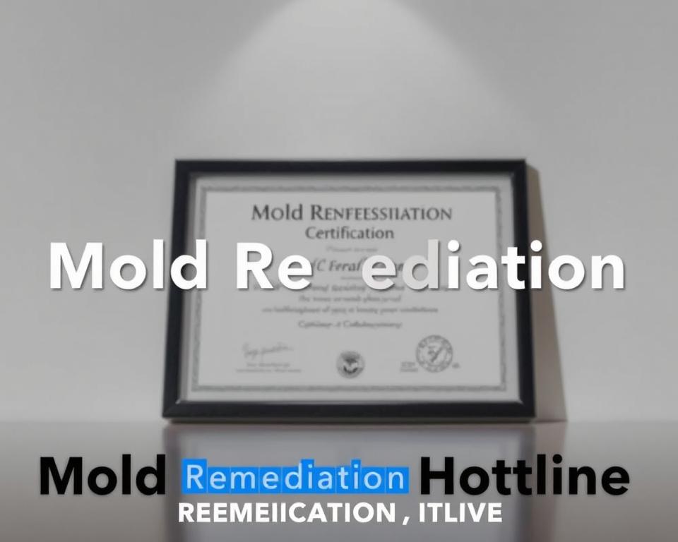 how to get certified in mold remediation