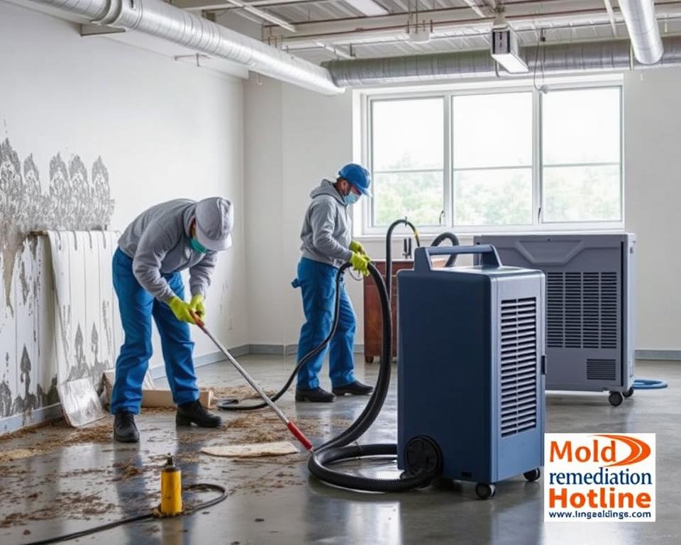 what does mold removal look like