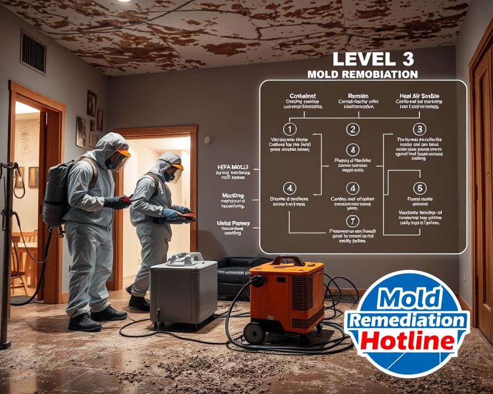 what is level 3 mold remediation